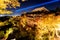 Light up laser show at kiyomizu dera temple, Kyoto