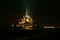 Light-up in Le Mont-Saint-Michel night view