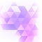 Light violet pattern with mauve triangles. Vector