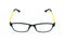 Light weight eyeglasses on white