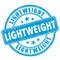 Light weight ink blue stamp