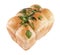 Light wheat bread with parsley