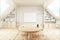 Light wooden conference room