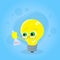 Light Yellow Bulb Hold Test Tube Science Chemistry