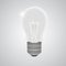 Lightbulb bulb realistic light vector illustration idea power isolated lamp white