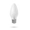 Lightbulb on a white background