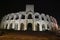 Lighted Arles Amphitheatre in Provence