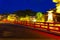 Lighted Close Naka-Bashi Bridge Takayama Night