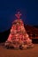 Lighted Lobster Trap Holiday Christmas Tree in Southern Maine