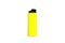 Lighter yellow color. Photo on white background.