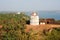 Lighthouse in Aguada fort, located near Sinquerim beach, Goa