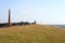 Lighthouse along the dutch North Sea coast