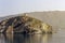 The lighthouse on the Andros Island Cyclades, Europe, Greece