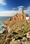 Lighthouse on atlantic ocean