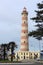 Lighthouse of Aveiro in Praia da Barra