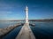 Lighthouse Bains des Paquis Public Baths on Lake Geneva - Geneva, Switzerland