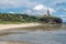 Lighthouse and beach in Sabtang island , Batanes