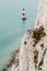 Lighthouse of Beachy Head near Eastbourne