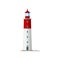 Lighthouse beacon tower, nautical sea searchlight
