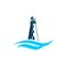 Lighthouse, beacon vector Logo Template Illustration Design. Vector EPS 10