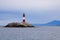 Lighthouse in Beagle channel, Patagonia