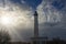 Lighthouse of Biarritz in France