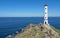 Lighthouse of Cabo Home on the coast Galicia Spain