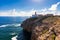 Lighthouse of Cabo Sao Vicente, Sagres, Portugal. Farol do Cabo Sao Vicente built in october 1851 Cabo de Sao Vicente is the