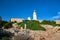 Lighthouse at Cap de Formentor on Majorca while sunset