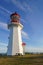 Lighthouse at Cap Gaspe of Forillon National Park, Quebec