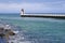 Lighthouse of Capbreton in France