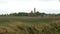 Lighthouse of Cape Arkona at Putgarten. Fields and meadow around. Autumn leave. Baltic sea coast. (Mecklenburg-Vorpommern, Ge