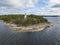 Lighthouse at Cape Besov Nos, Lake Onega