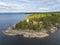 Lighthouse, Cape Besov Nos, Lake Onega shore, Karelia