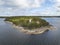 Lighthouse, Cape Besov Nos, Lake Onega shore, Karelia