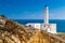 The lighthouse of Cape of Otranto in Italy
