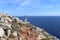 Lighthouse at Cape Tenaro near the entrance to the underworld Greek mythlology