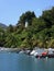 Lighthouse on Caribbean Tropical Hillside