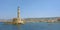 Lighthouse in Chania, Crete, Greece