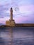 Lighthouse in Chania Port, Crete