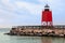 Lighthouse in Charlevoix, Michigan
