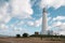 Lighthouse of the city of La Paloma in Rocha in Uruguay