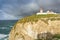 Lighthouse on the cliffs on Cape Roca, Sintra - Cascais Natural