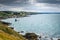 Lighthouse and coast landscape in Brittany, France