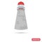 Lighthouse color flat icon for web and mobile design