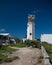Lighthouse communication tower on the small Mexican island of Isla Mujeres (island of the women)