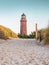 Lighthouse at the Darsser Ort with Natureum near Prerow Fischland-Darss-Zingst