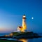 lighthouse at dusk view point