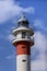 A lighthouse in El Rompido, Huelva, Spain