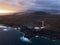 Lighthouse Faro de Rasca on The Tenerife, Canary Islands, Spain.